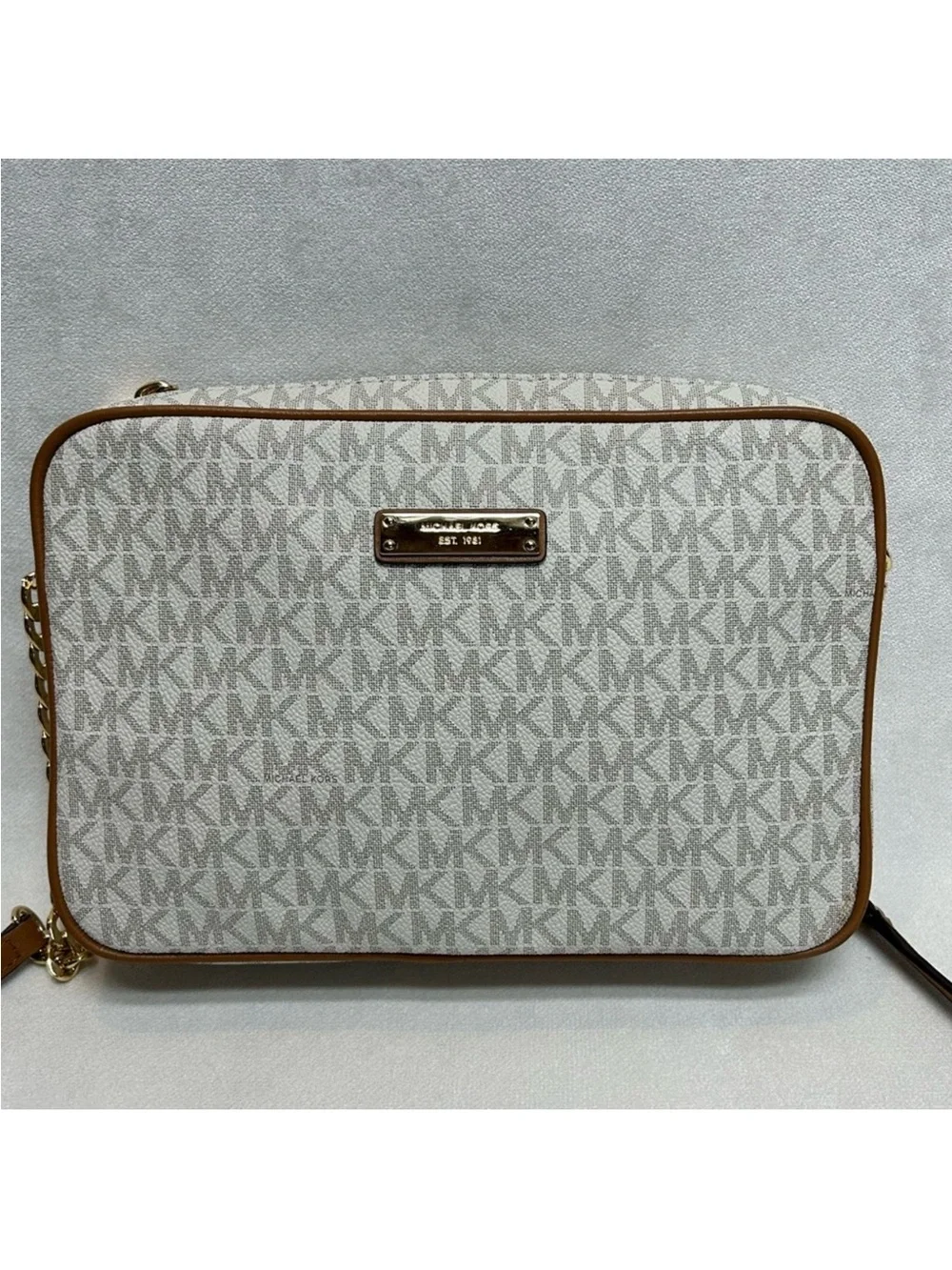 EUC Michael Kors Jet Set Large Crossbody - Picture 6 of 11